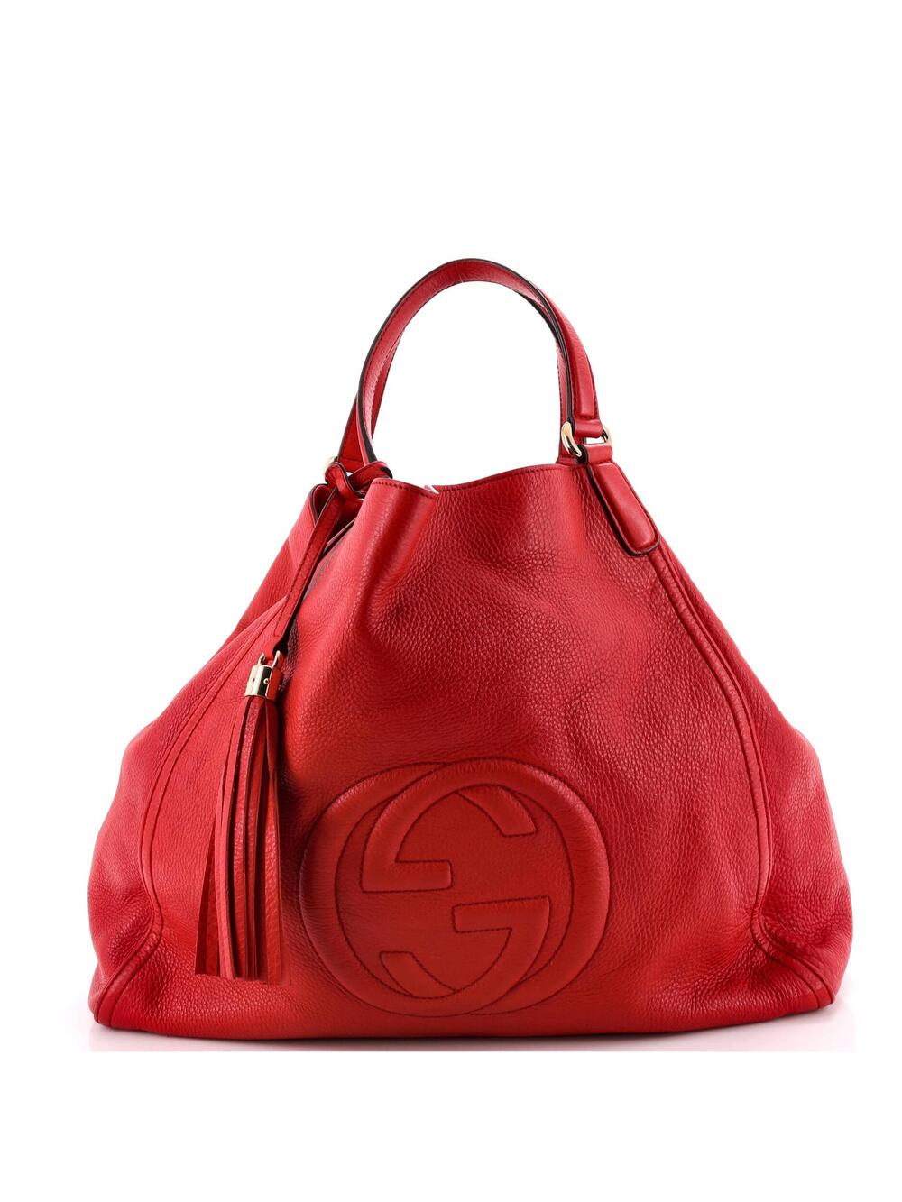 Gucci Soho Shoulder Bag Leather Large #285839G12B